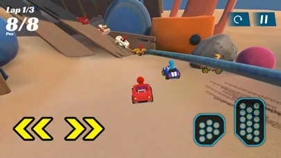Ảnh chụp màn hình của Super Hero Cars Racing