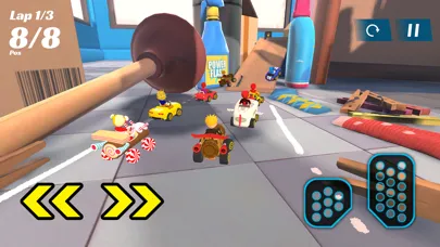 Ảnh chụp màn hình của Super Hero Cars Racing