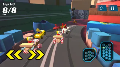 Ảnh chụp màn hình của Super Hero Cars Racing