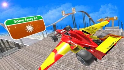 Real Formula Flying Car Stunts应用截图
