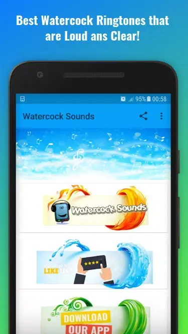 Screenshot di Watercock Sounds