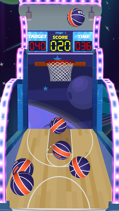 Arcade Space Basketball应用截图