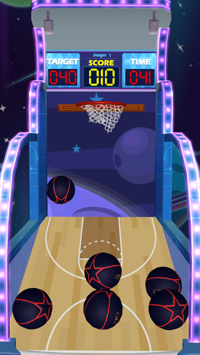 Arcade Space Basketball应用截图