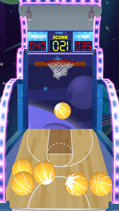 Arcade Space Basketball应用截图
