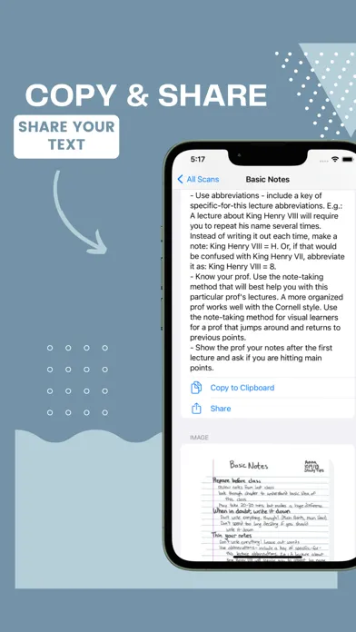 Tangkapan skrin OCR Wiz: Handwriting To Text