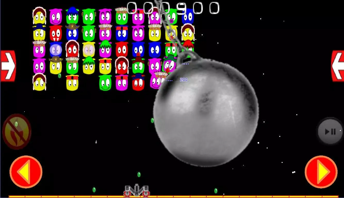 Tangkapan skrin Space Space Invaders