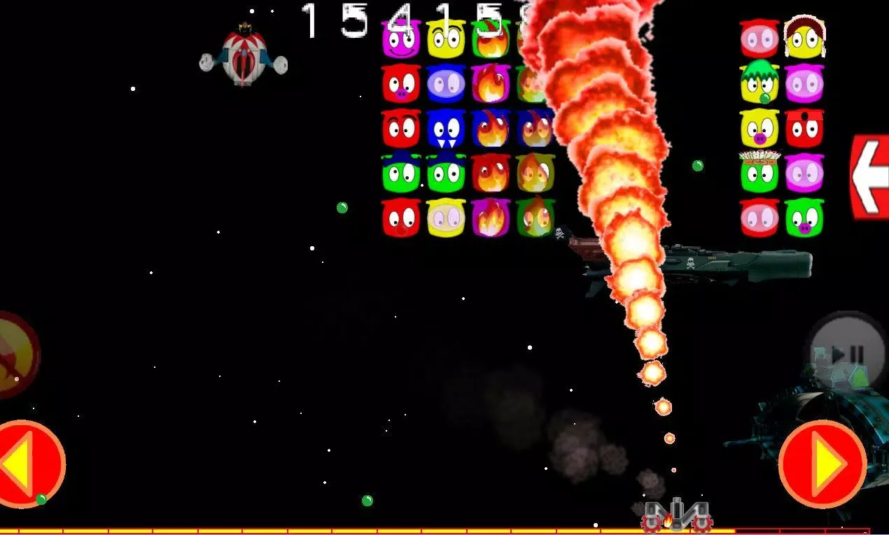 Tangkapan skrin Space Space Invaders