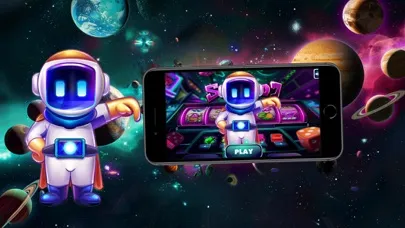 Space Slots Astro Man Screenshots