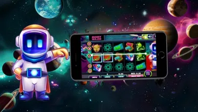Space Slots Astro Man Screenshots