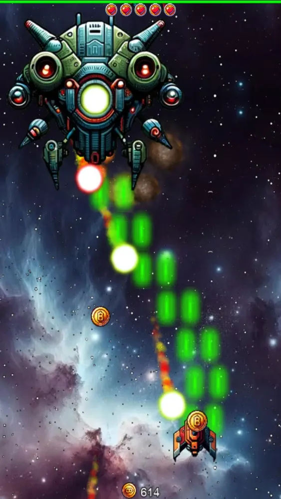 Capturas de tela do Galactic Space Shooter Epic