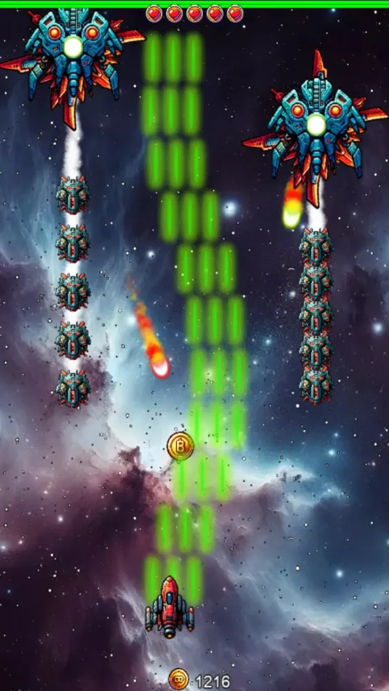 Capturas de tela do Galactic Space Shooter Epic