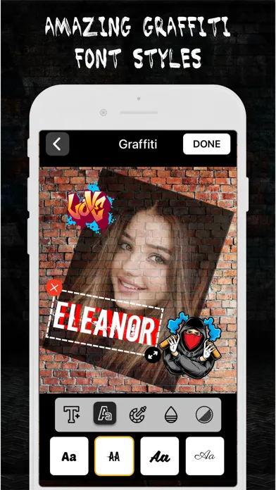 Ảnh chụp màn hình của Graffiti Creator: Draw Text