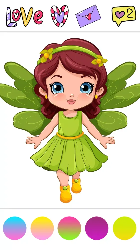 Princess Coloring Screenshots