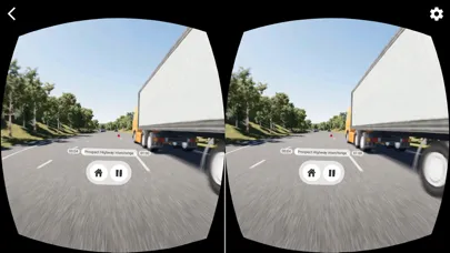 ภาพหน้าจอของ TfNSW VR