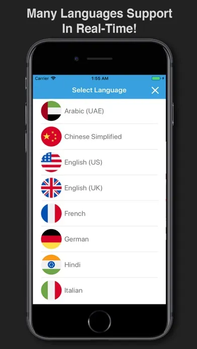 Capturas de tela do Best Live Voice Translator