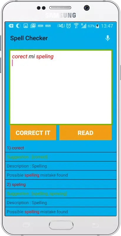 Скриншоты Spell it Right- Spell Checker