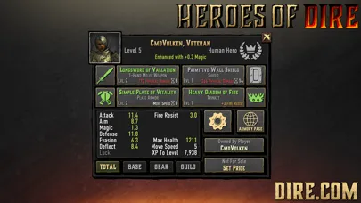Zrzuty ekranu Heroes of Dire
