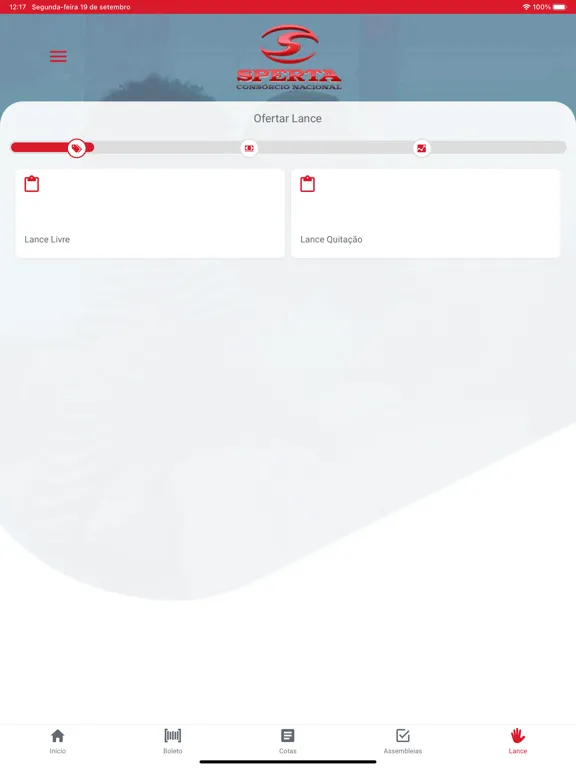 Sperta Consórcio iPad  स्क्रीनशॉट