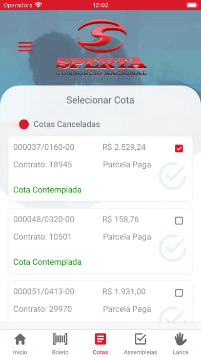 Sperta Consórcio स्क्रीनशॉट