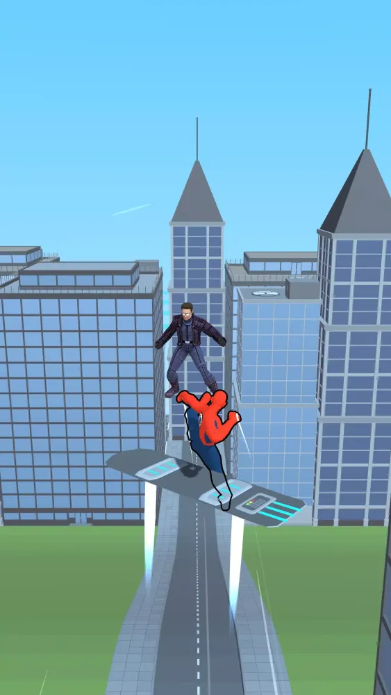 Web Shot: Rope swing hero game Screenshots