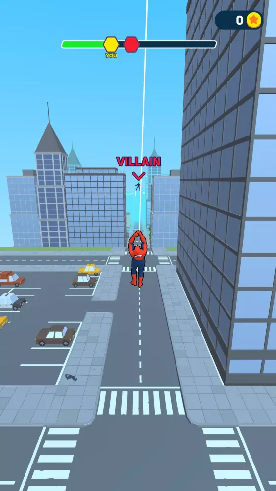 Web Shot: Rope swing hero game Screenshots
