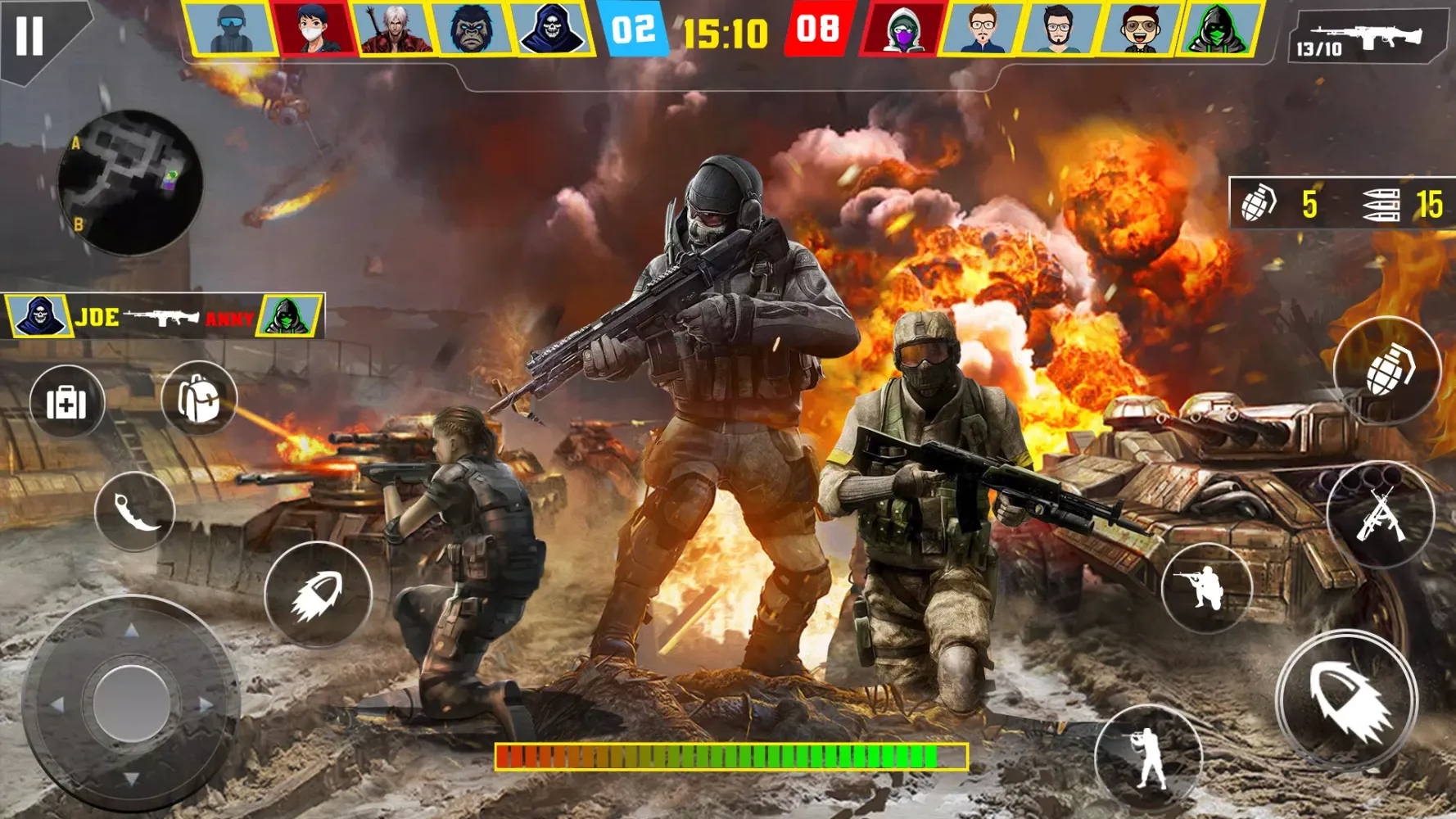 Tangkapan skrin Special Shooting: critical ops