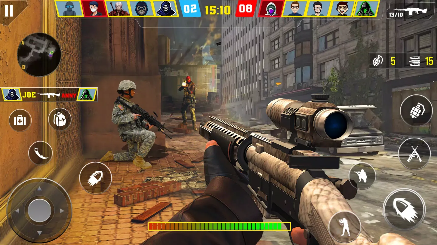 Tangkapan skrin Special Shooting: critical ops