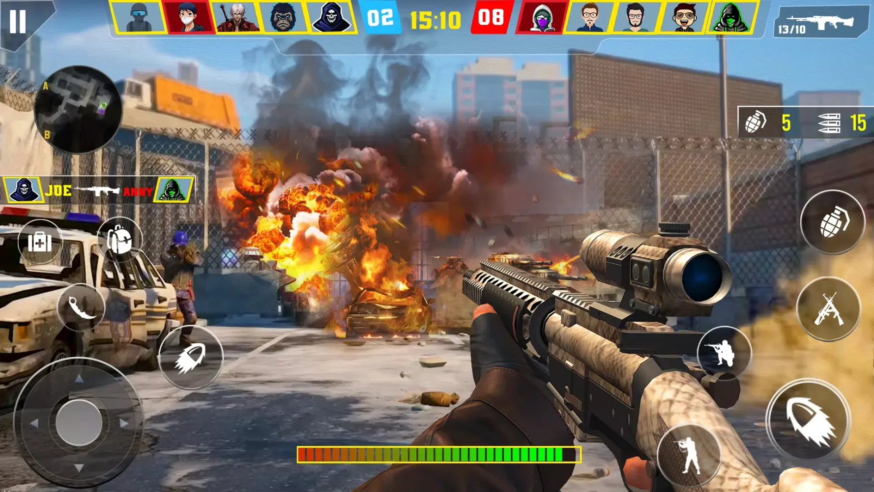 Tangkapan skrin Special Shooting: critical ops