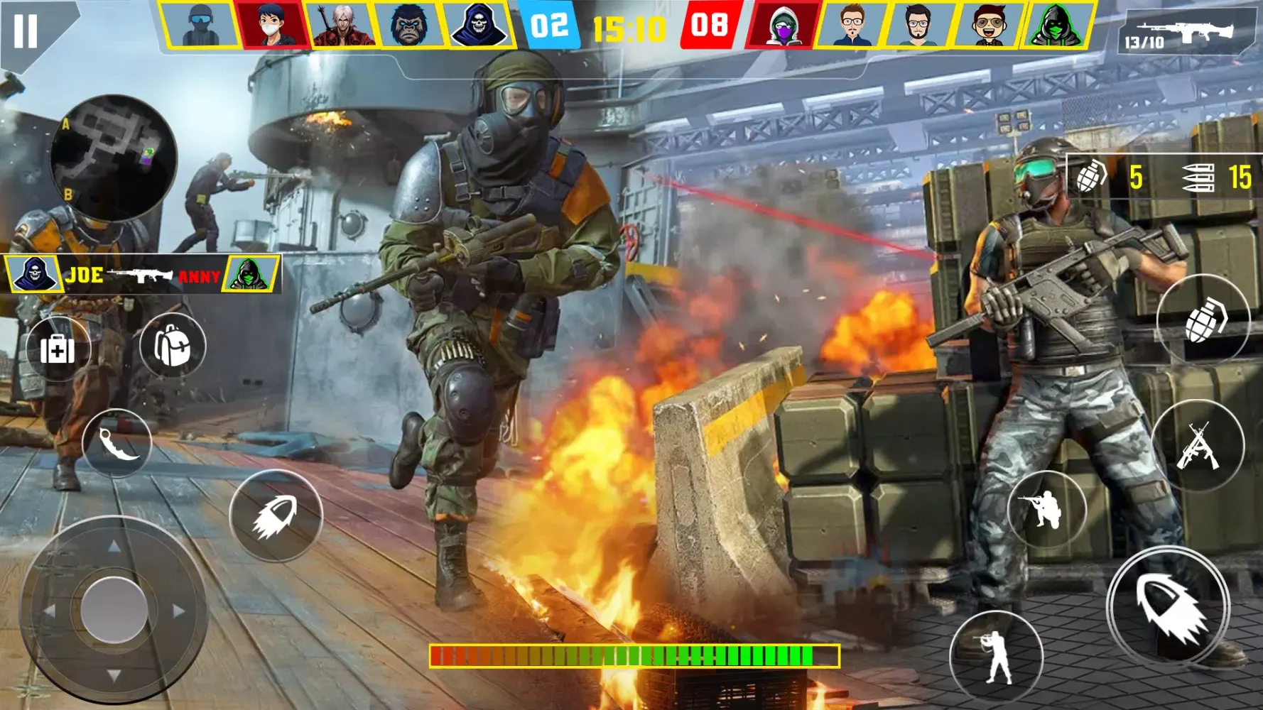 Tangkapan skrin Special Shooting: critical ops