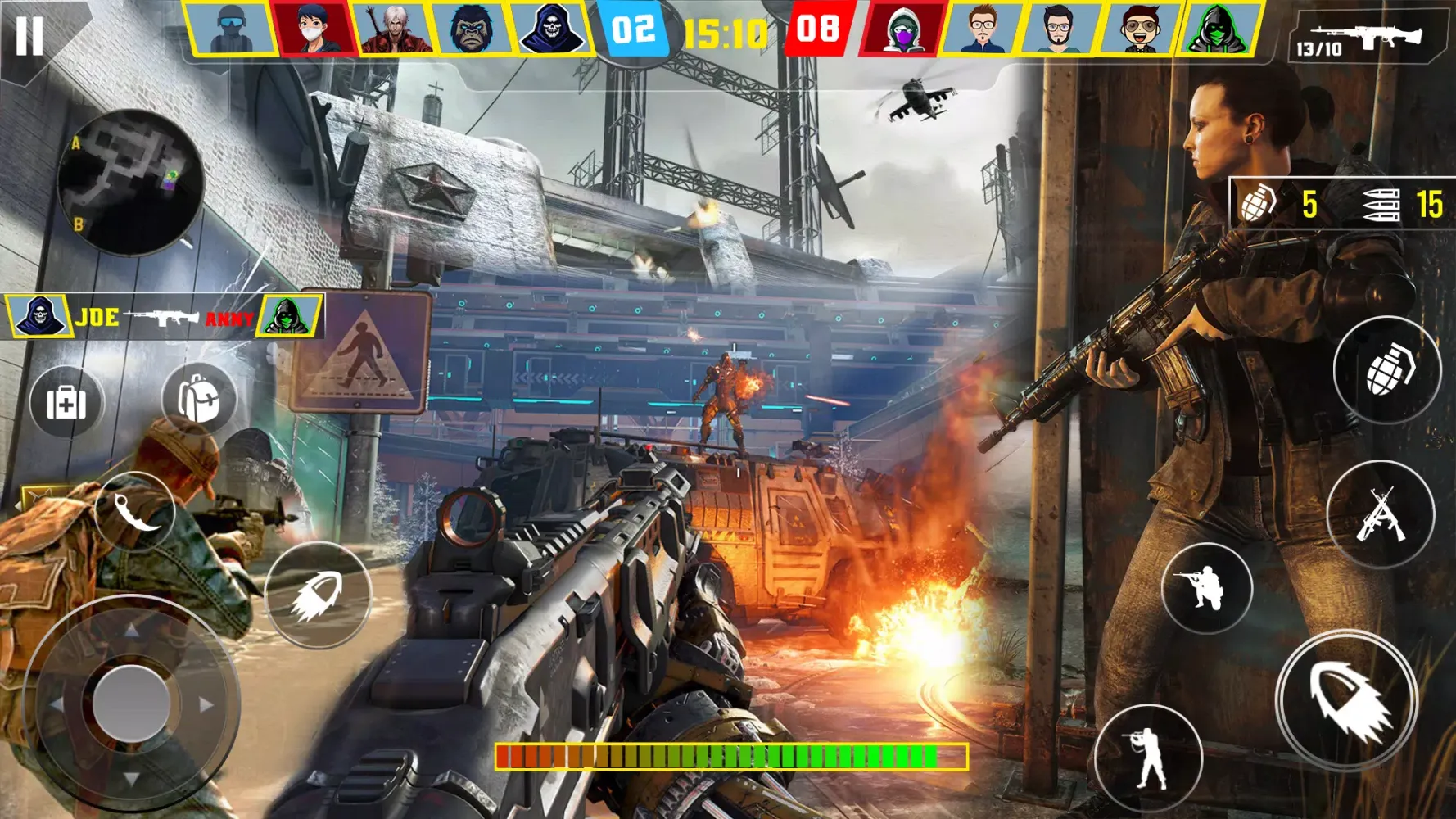 Tangkapan skrin Special Shooting: critical ops