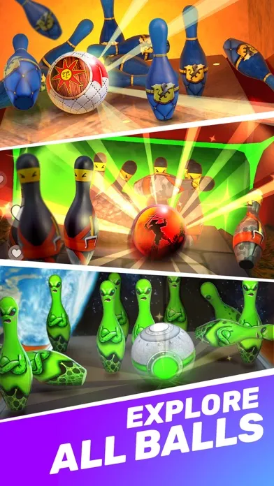 Captures d'écran de Bowling Clash: Ball Game