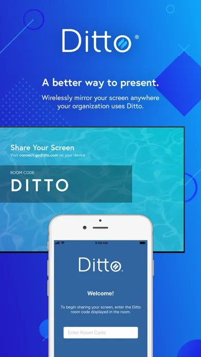 Captures d'écran de Ditto Connect