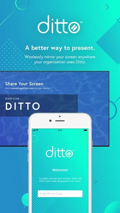 Captures d'écran de Ditto Connect