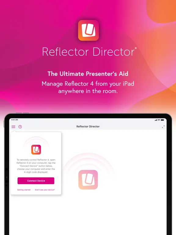 Reflector Director iPad  스크린샷