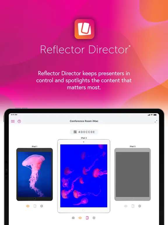 Reflector Director iPad  스크린샷