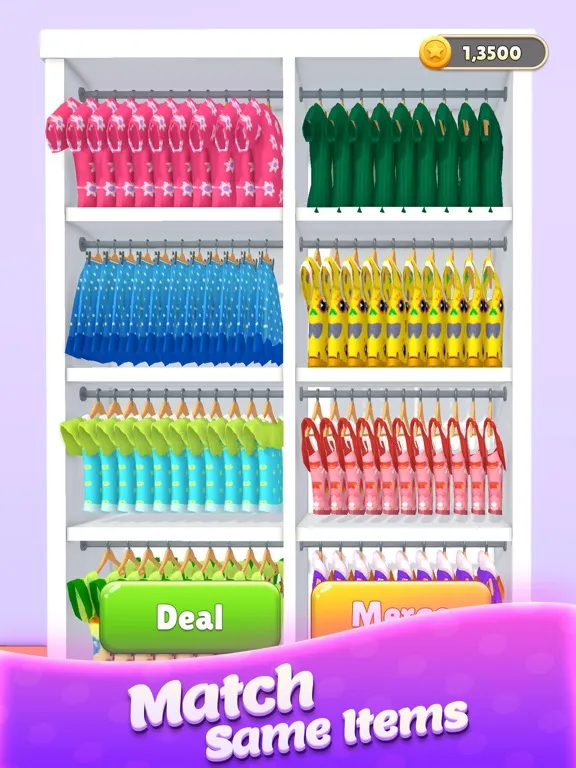 صور Clothes Sort 3D iPad 