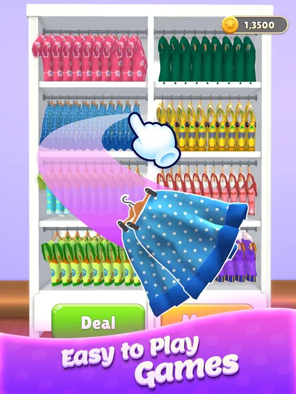 صور Clothes Sort 3D iPad 