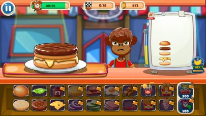 Tangkapan layar Pirate Monkey Burger Blitz
