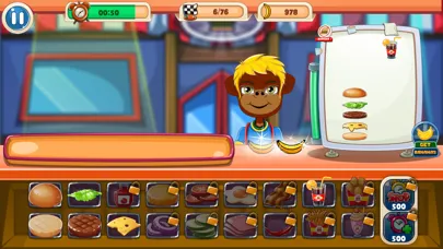 Tangkapan layar Pirate Monkey Burger Blitz
