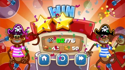 Tangkapan layar Pirate Monkey Burger Blitz