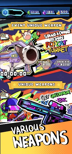 Tangkapan layar Turret Boi: Pew Survivor!
