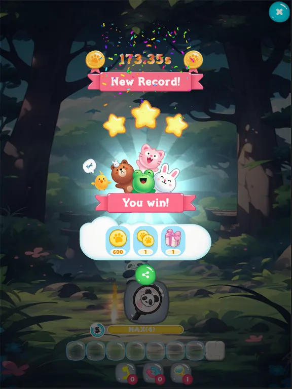 Match Race: Panda Wonderland iPad  스크린샷