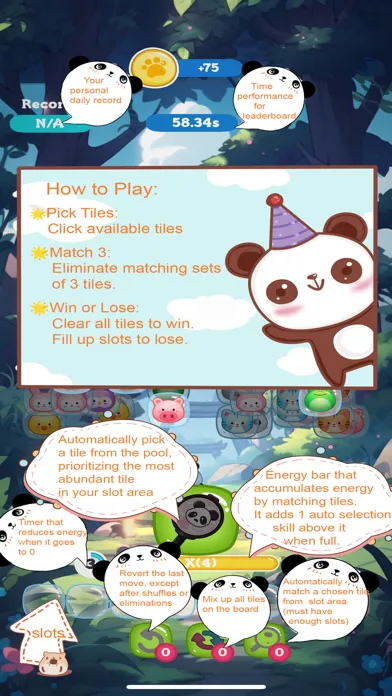Match Race: Panda Wonderland 스크린샷
