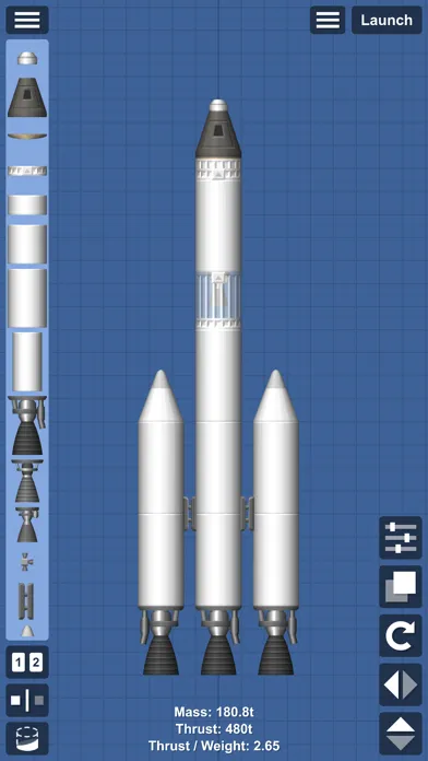Zrzuty ekranu Spaceflight Simulator