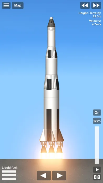 Zrzuty ekranu Spaceflight Simulator