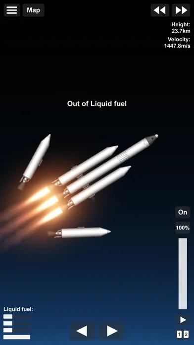 Zrzuty ekranu Spaceflight Simulator