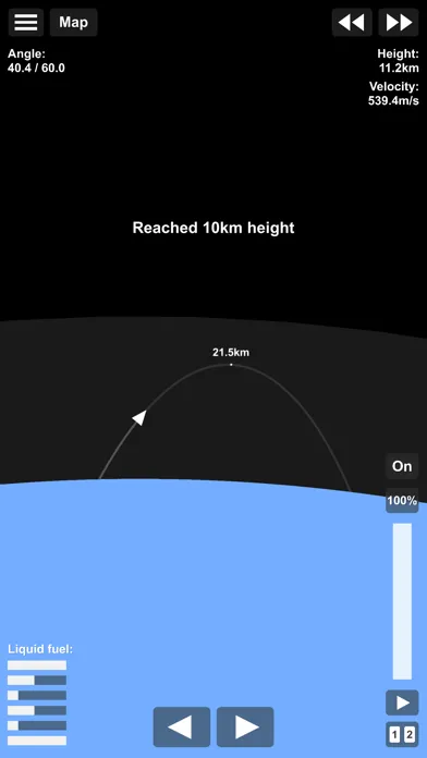 Zrzuty ekranu Spaceflight Simulator