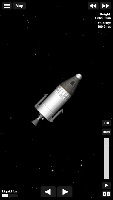 Zrzuty ekranu Spaceflight Simulator