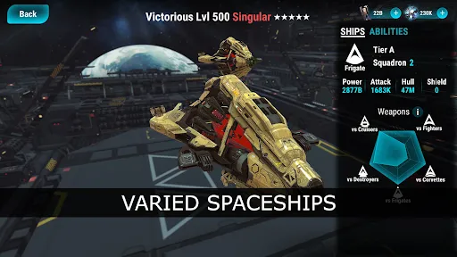 Stellar Wind Idle: Space RPG Screenshots