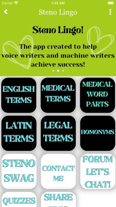 Скриншоты Steno Lingo